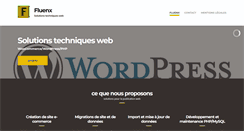 Desktop Screenshot of fluenx.com